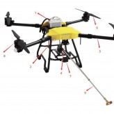 K30 – Drone de Limpieza Industrial (incluye bomba de agua)
