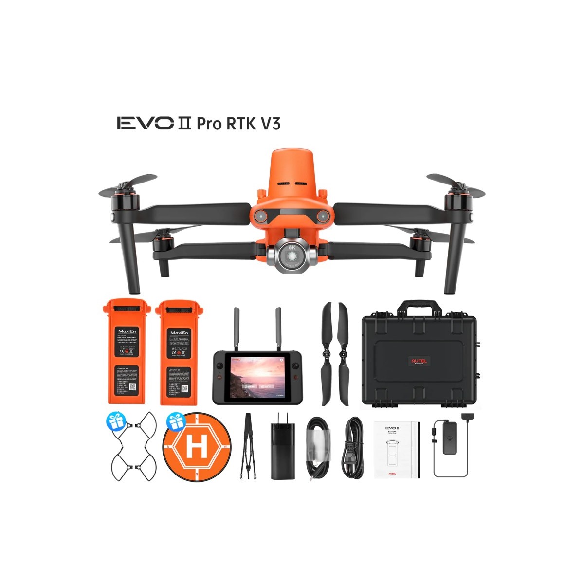 AUTEL EVO II RTK DRONE TOPOGRAFICO PARA TOPOGRAFIA - DRONES PERU