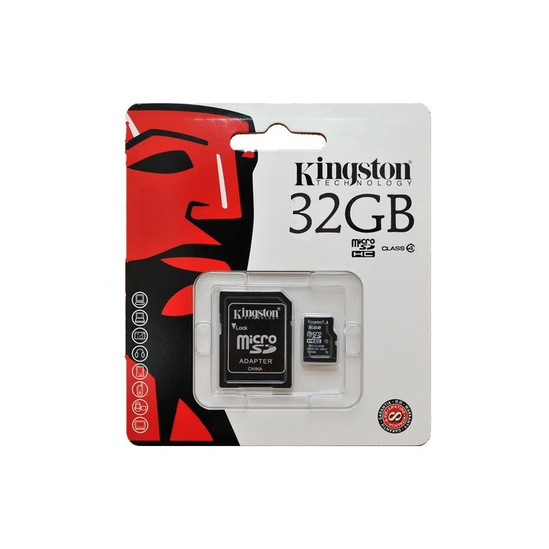 Kingston - Tarjeta MicroSD Clase 10 de 32GB
